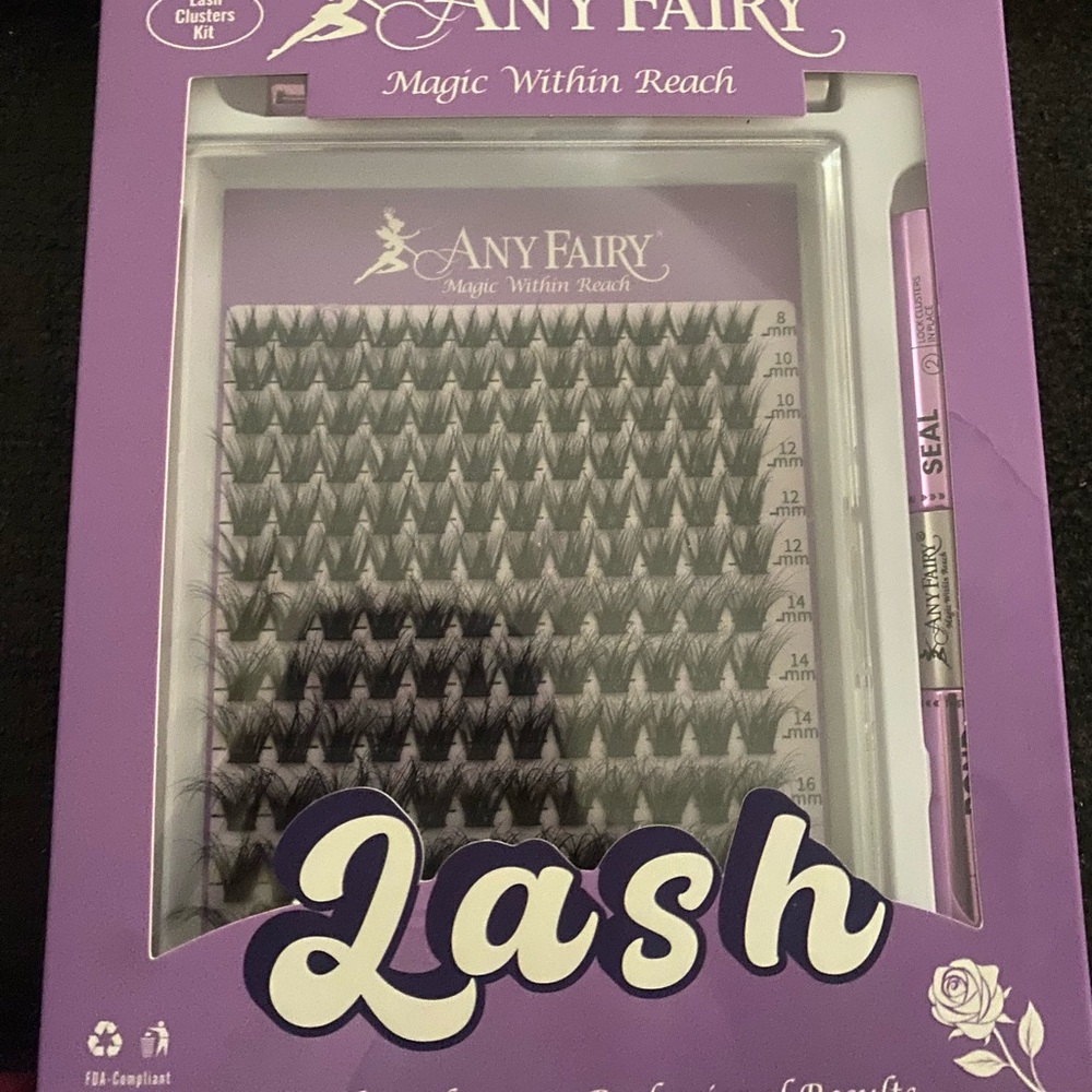 Any Fairy Lash Cluster Kit - Purple Packaging